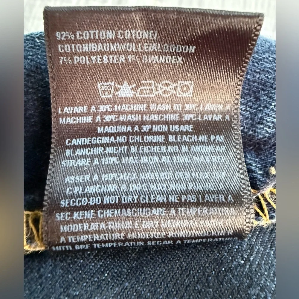 NWOT: Agave Denim Waterman Relaxed Straight 38x31 Triple Indigo Made in USA